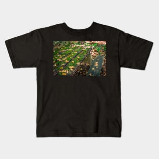 Autumn Picnic Table Kids T-Shirt